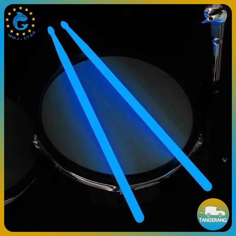 【2 Pcs】Stick Drum Fluoresensi/Stick Drum Nylon/Stick Drum Glow In The Dark