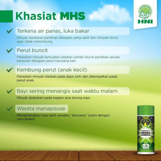 Minyak Gosok Dengan 55 Manfaat Mhs Hni Hpai 100 Halal Shopee Indonesia