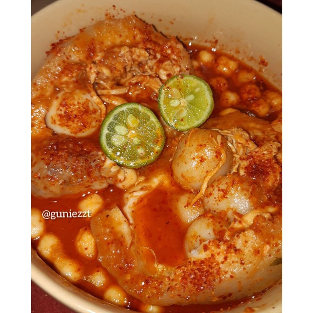 

VIRAL !!!! CILOK BERANAK VACUM (isi ayam suir, cilok jando, telur puyuh) enak lezat nikmat