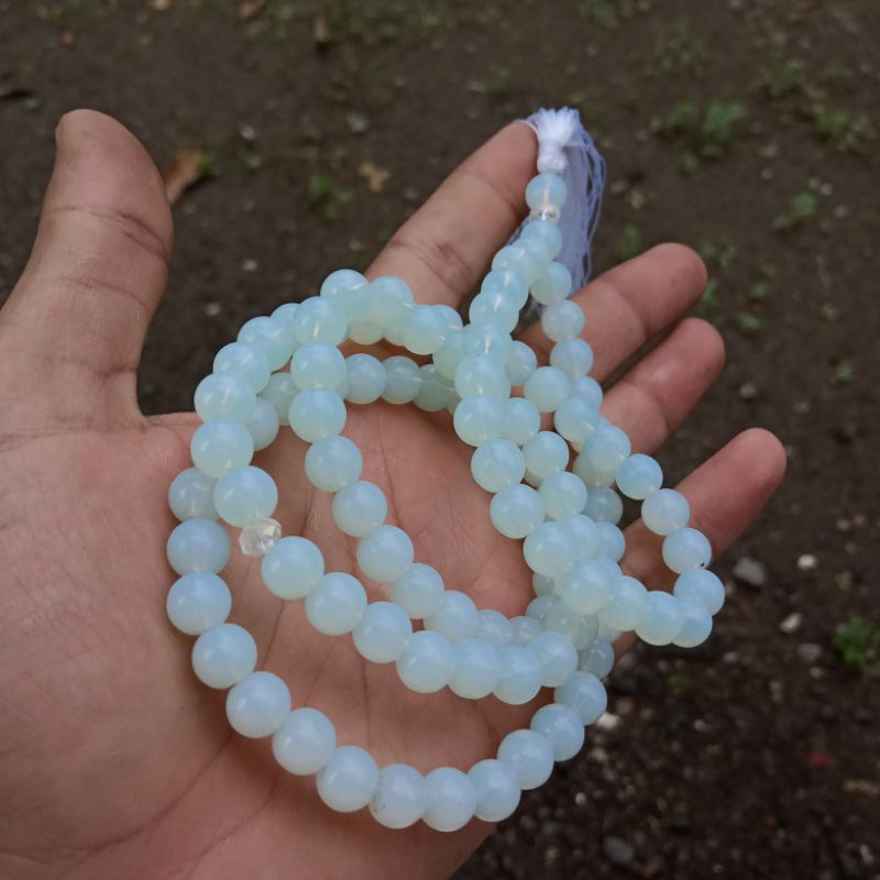 Tasbih Batu Barjad Api Size 8mm Super!!