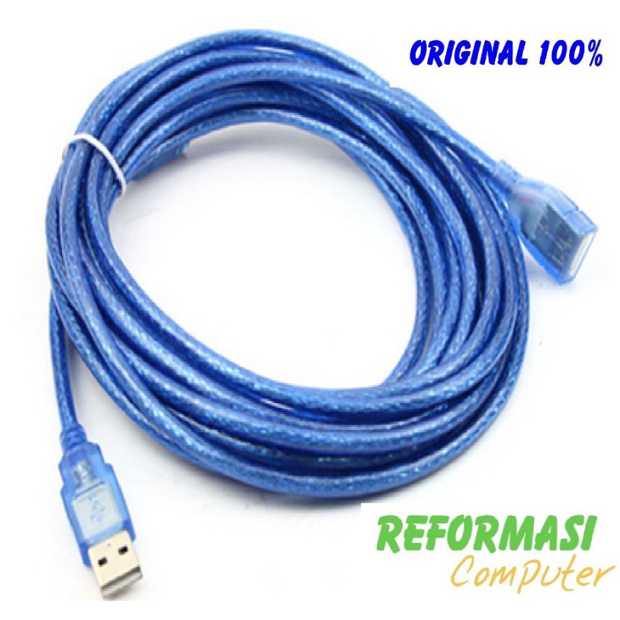 KABEL USB MALE FEMALE 10M / PERPANJANGAN USB / USB EXTENDER EXTENTION