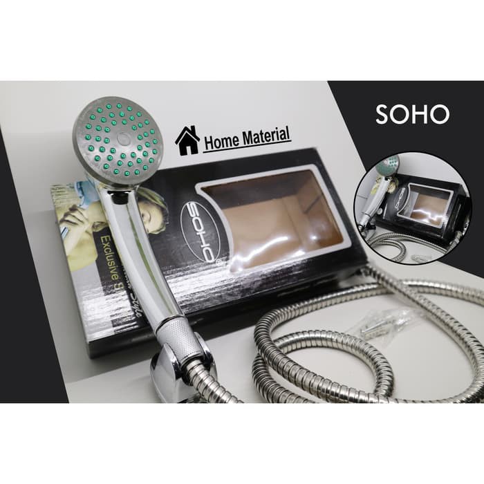 [SIAP KIRIM] Handshower Crom Mdl Toto/Shower Kamar Mandi/Kepala Pancuran DISKON