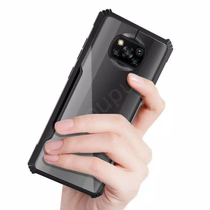 CASE FUSION ARMOR SHOCKPROOF XIAOMI POCOPHONE X3 SOFTCASE - FA