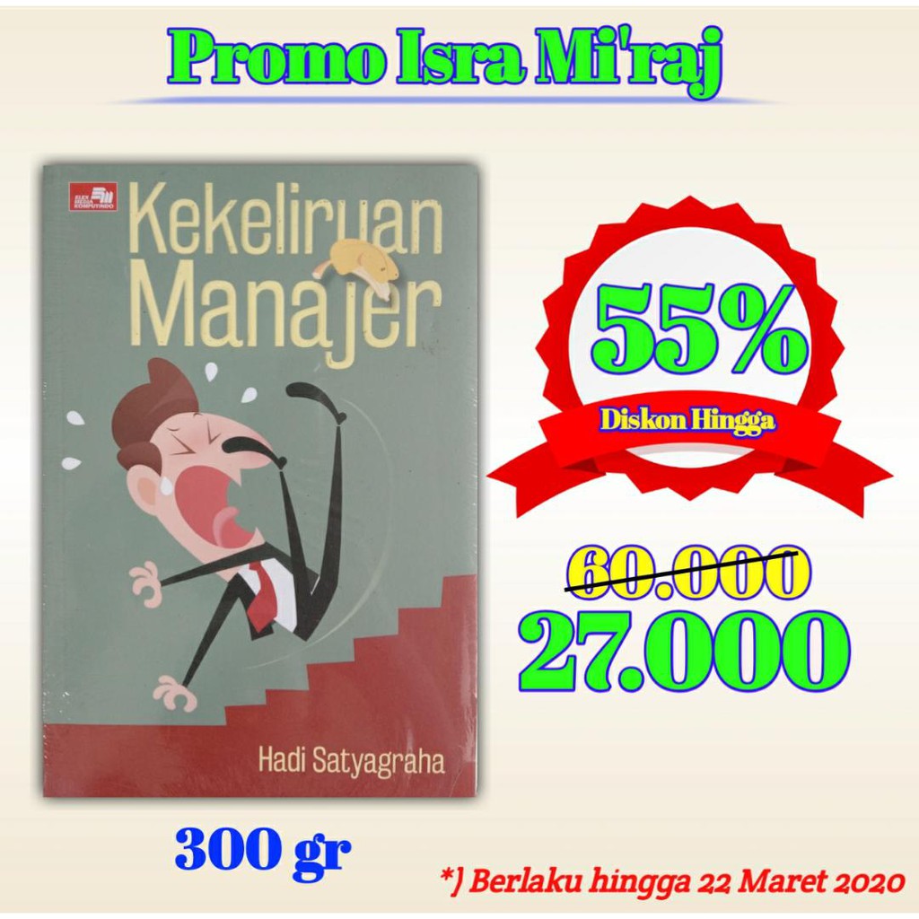 Kekeliruan Manajer - Promo Isra Miraj
