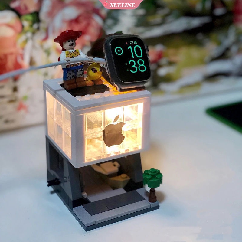 Charging Dock Mini Model Lego Untuk Apple Watch