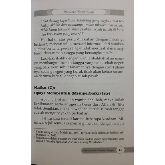 Buku 40 Nasihat Memperbaiki Rumah Tangga - Darul Haq