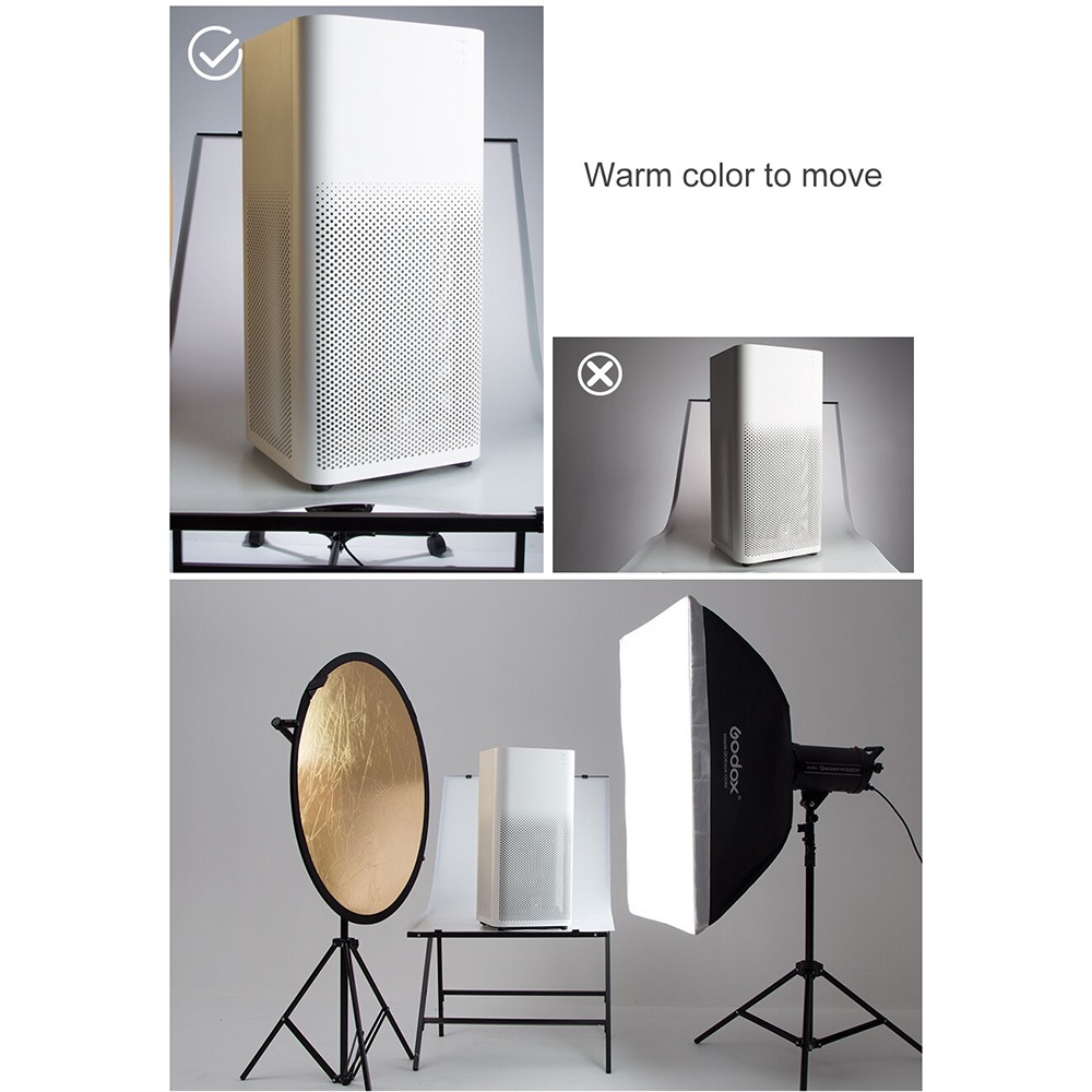 Godox Reflektor Cahaya Studio Foto 5 in 1 60cm - RFT-05 - Black