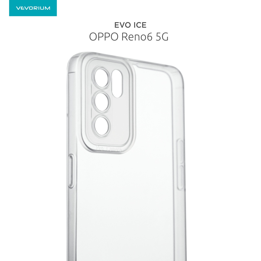 VEVORIUM EVO ICE Oppo Reno 6 5G Reno6 PRO 5G Ultra Thin Soft Case