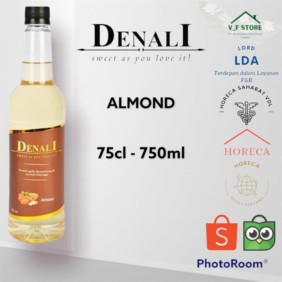 

Syrup Denali Rasa Almond 750ml