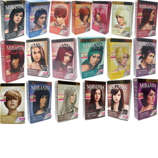 MIRANDA Hair Color Pewarna Rambut / Cat Rambut Miranda / Semir Rambut Miranda