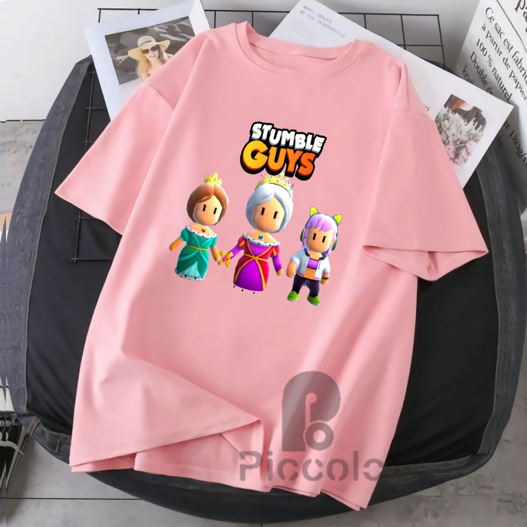 BAJU ANAK KAOS ANAK STUMBLE GUYS ATASAN BAHAN PREMIUM