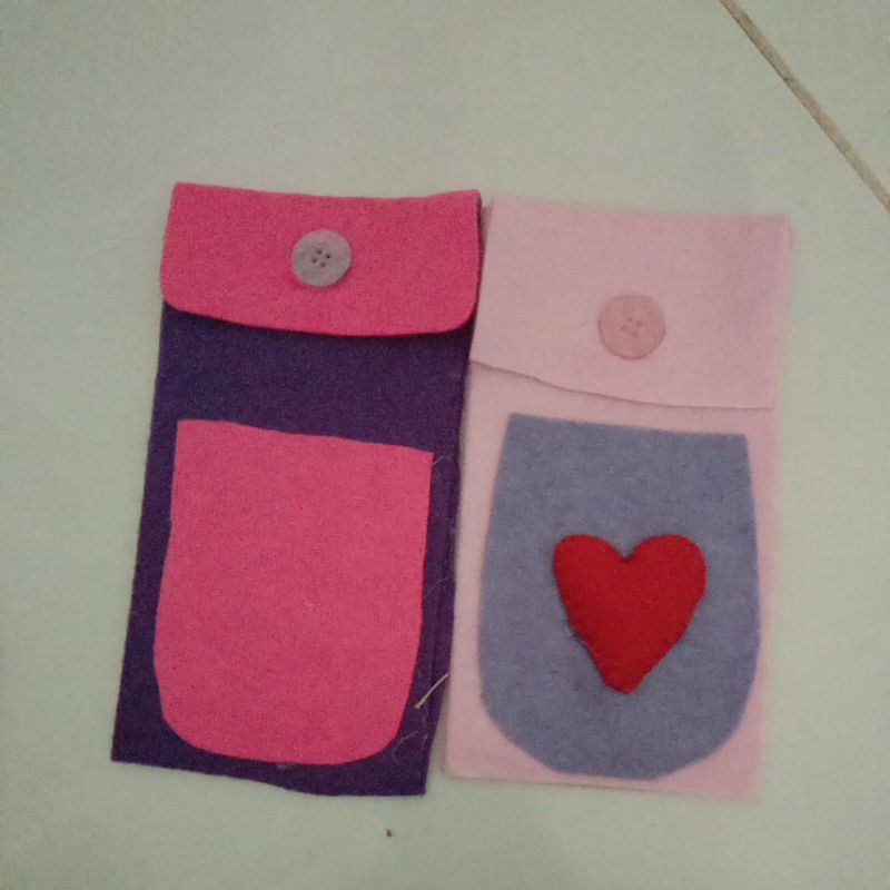 

kotak pensil kain flanel anak perempuan
