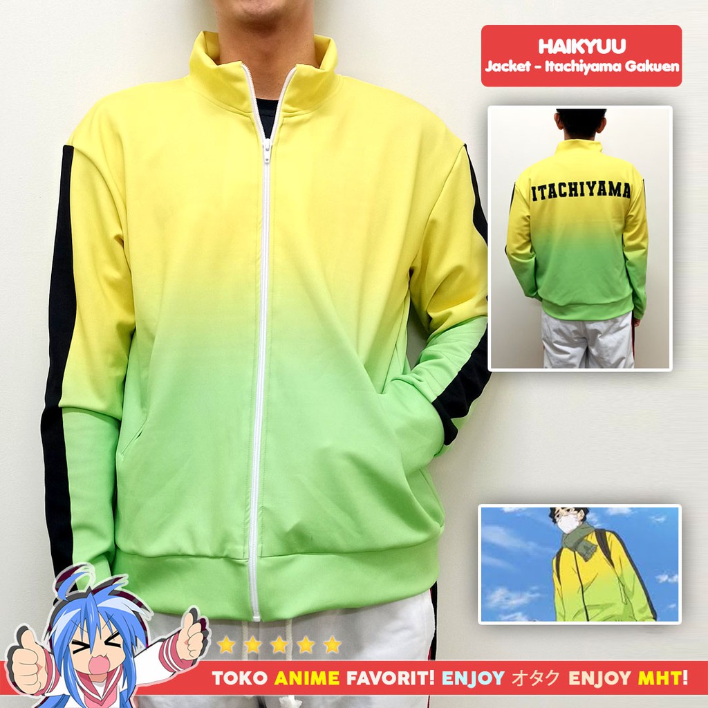 Jaket Anime Full Print Haikyuu Itachiyama Gakuen - Sakusa - myhobbytown