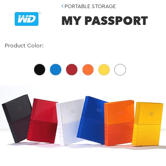 HDD EXTERNAL WD PASPORT ULTRA 1TB