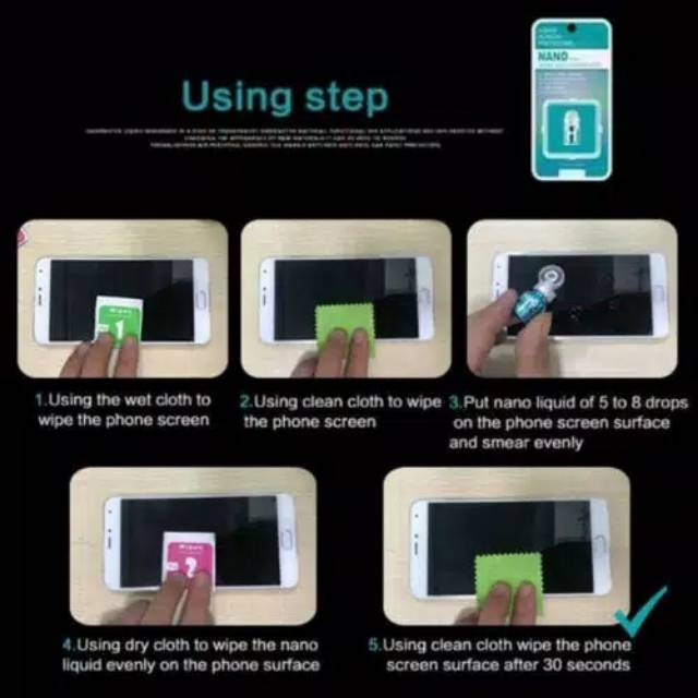 LIQUID Screen Protector NANO Hi-Tech- NANO Invisible LIQUID Protection