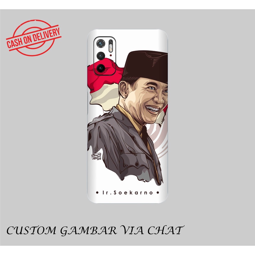 GARSKIN /STICKER HANDPHONE XIAOMI POCO M3 PRO CUSTOM