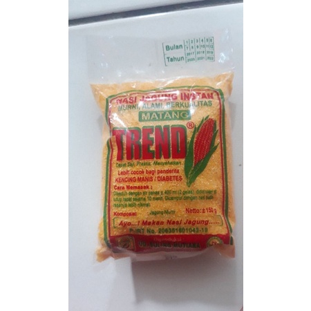 

Beras jagung instan murni Alami