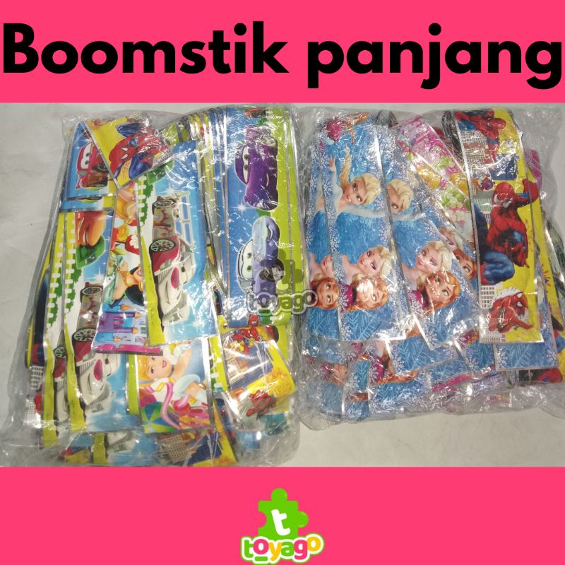 Balon Tonjok Mainan Anak Pentungan UK 70 cm Isi +-20pcs Grosir Murah