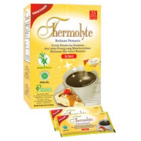 Terbaru!! Thermolyte Diet Sugar Box 50 Sachet Gula Diet Dari Tebu Alami Untuk Diet &amp; Diabetes