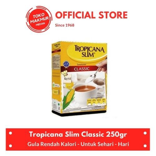 

TROPICANA SLIM SWEETENER CLASSIC 250GR - GULA