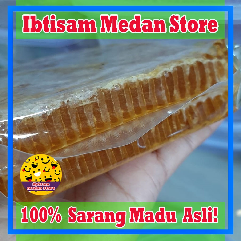 Sarang Madu Sarang Mellifera Asli Alami 600gr - jual madu sarang Asli di medan