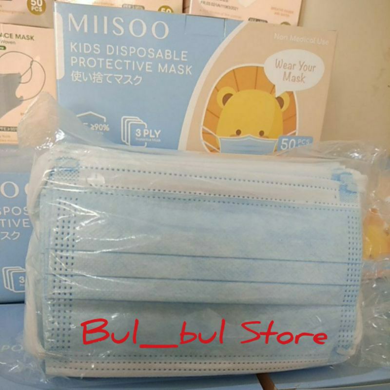 Masker Earloop anak Miisoo