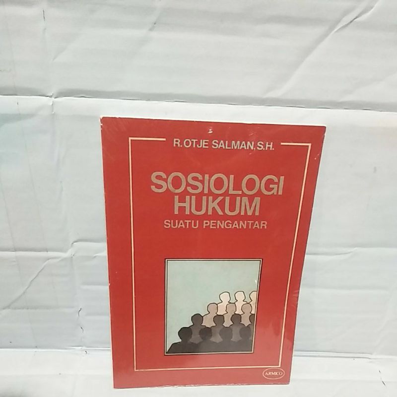 Buku Sosiologi Hukum suatu pengantar By R.Otje Salman