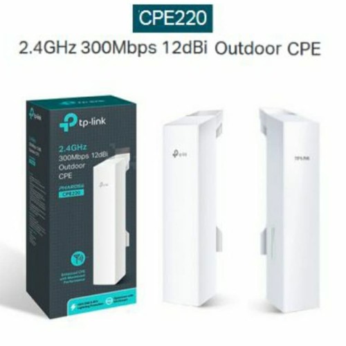 TP-Link CPE220 : TPLink OUTDOOR CPE 220 300Mbps Outdoor Access Point