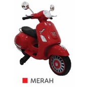 Motor Aki Mainan Anak PMB TOYS M288 VESPA 6 Volt 7AH Garansi Original SNI-4