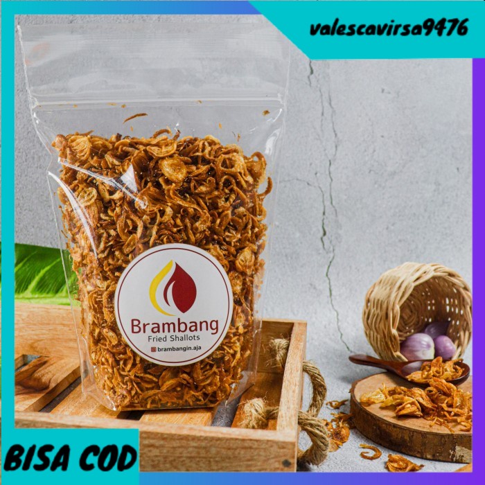 

⭐BISA COD⭐ BRAMBANG Bawang Goreng Premium Refill Pack 300gram