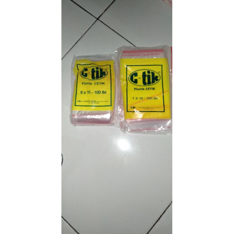 

KLIP C-TIK UKURAN 6X10 DAN 7X10 ISI -/+ 100 LEMBAR