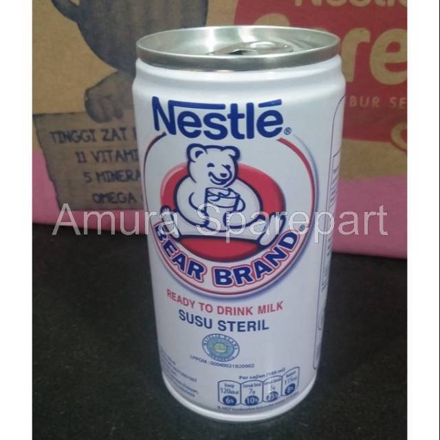 

Susu steril Nestle bear brand can