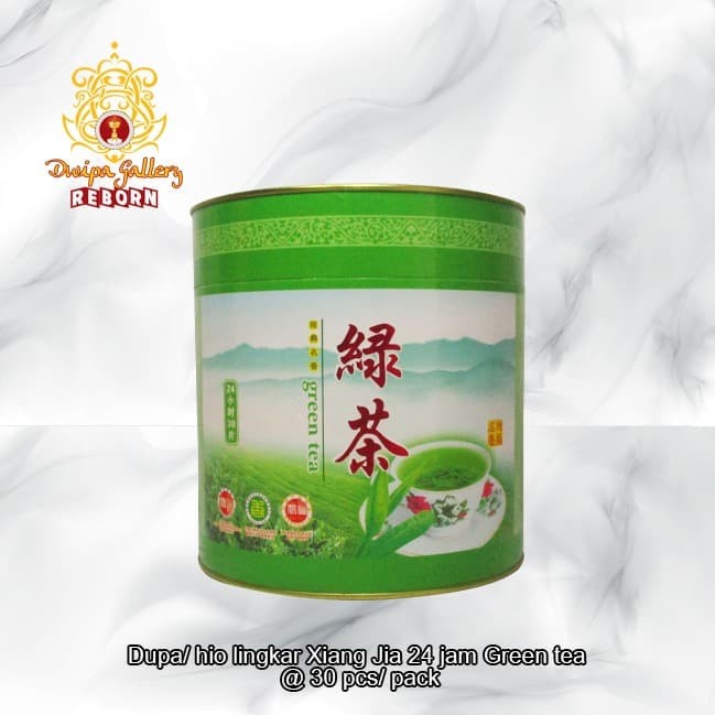 Dupa/Hio Lingkar Wangi Harum Xiang Jia 24 Jam Green Tea @30 Pcs/Pack