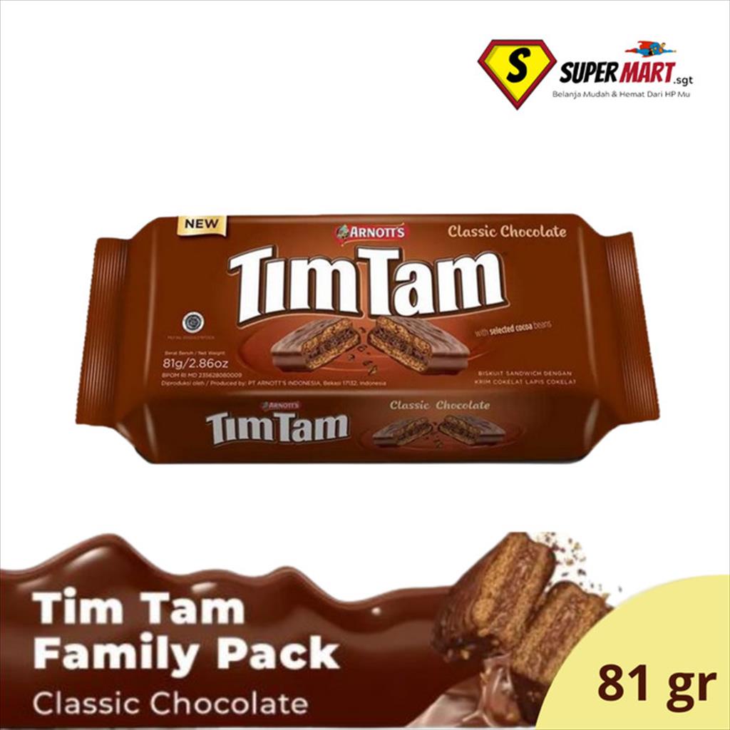 

TIM TAM CLASSIC CHOCOLATE 81GR