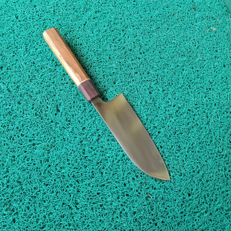 Pisau Jepang Deba Single Bavel Lis kuningan