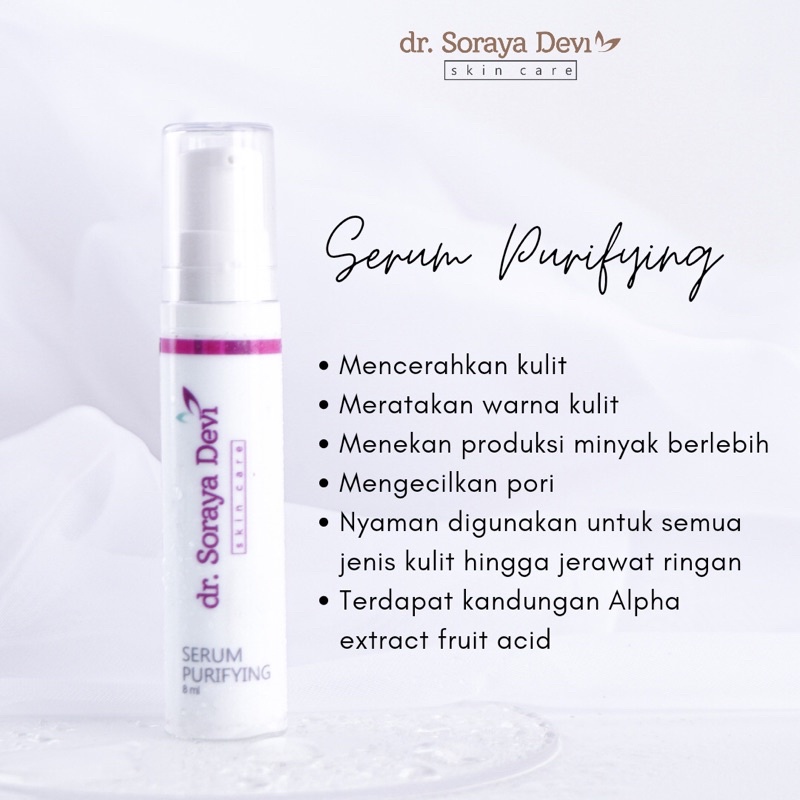 SERUM PURIFYING By dr. SORAYA DEVI SKINCARE