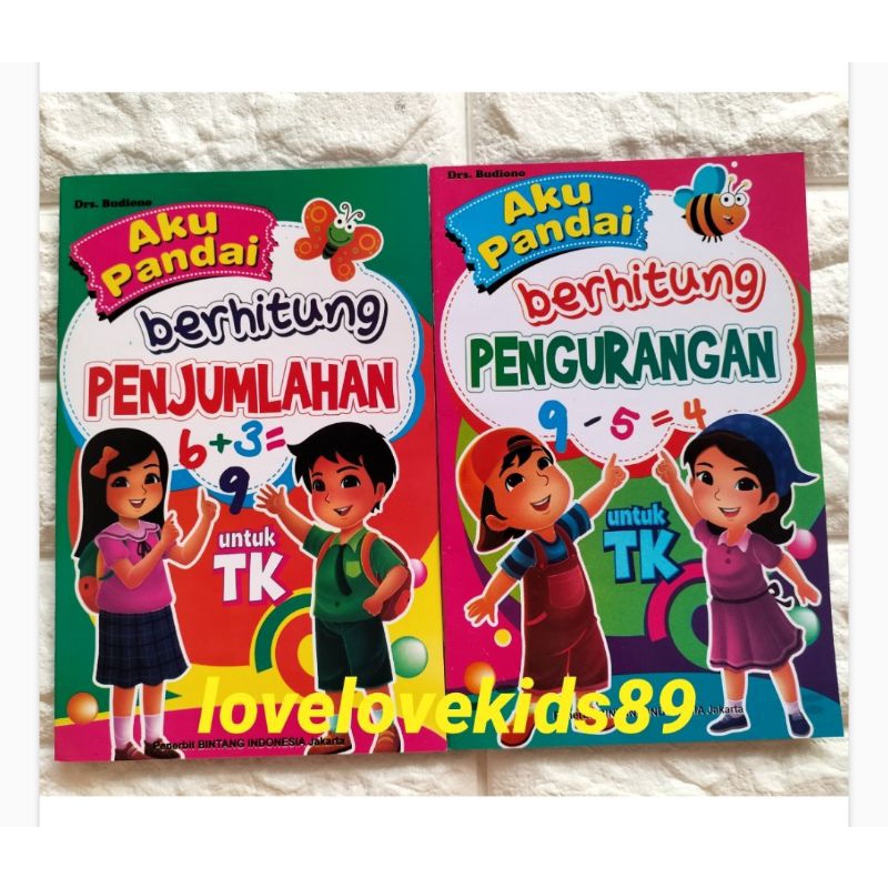 Jual Buku Aku Pandai Berhitung Pengurangan Dan Penjumlahan Full Color Untuk Tk Sd Paud Shopee 3489