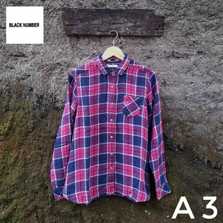 PRELOVED KEMEJA FLANEL H  M  UNIQLO DLL THRIFT SHOP 