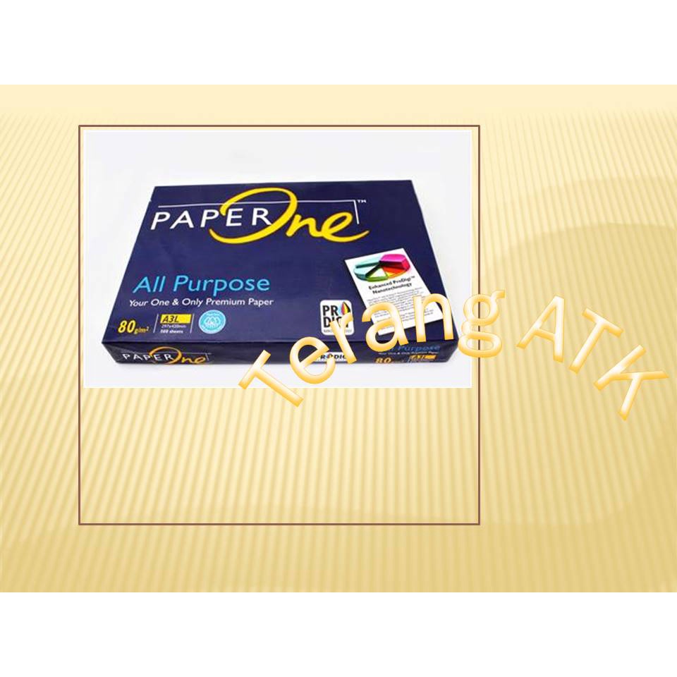 

Kertas HVS A3 80 gr Merek Paper One