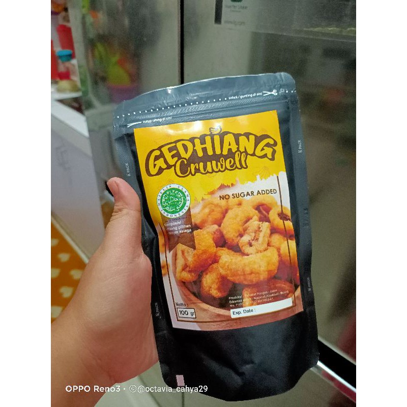 

TERMURAH !!! gedhiang cruwell kemasan 100gr