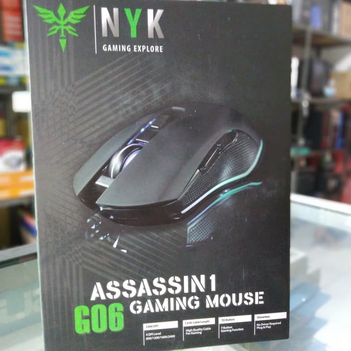 Mouse Gaming NYK G06 Assassin 1 LED RGB