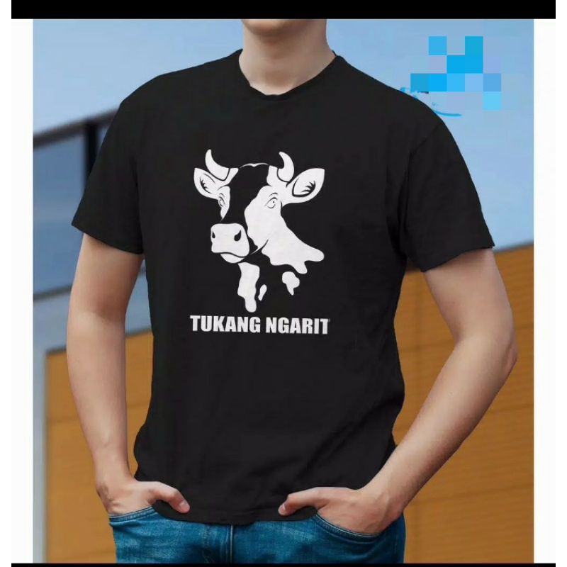 Tshirt tukang ngarit makanan sapi / kaos tukang ngarit / warna kaos bisa request