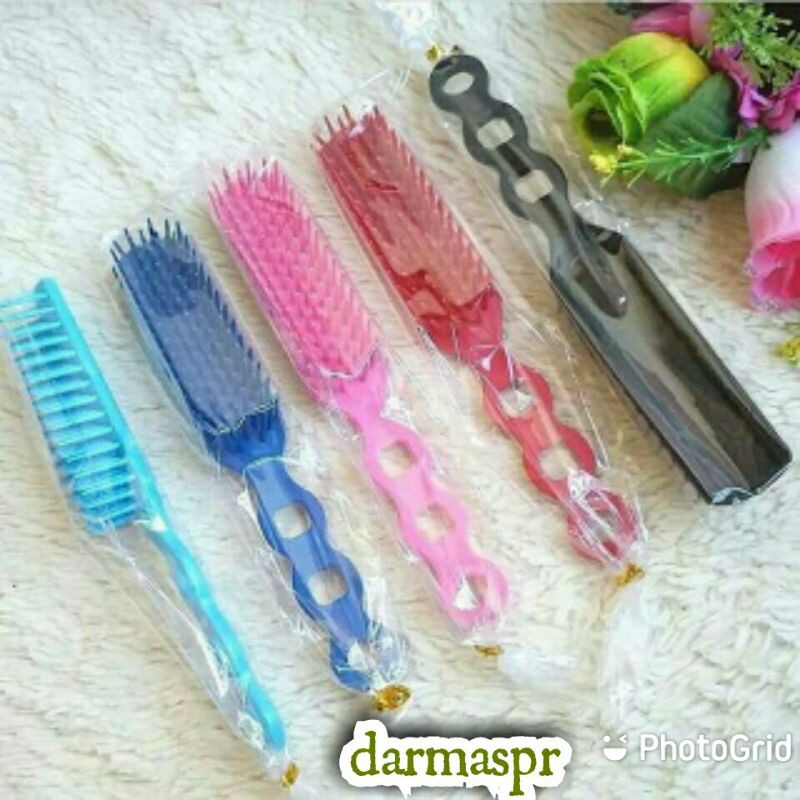 Souvenir Pernikahan Sisir Sikat Kemas Plastik isi 100 pcs | Souvenir sisir Sikat free kartu ucapan