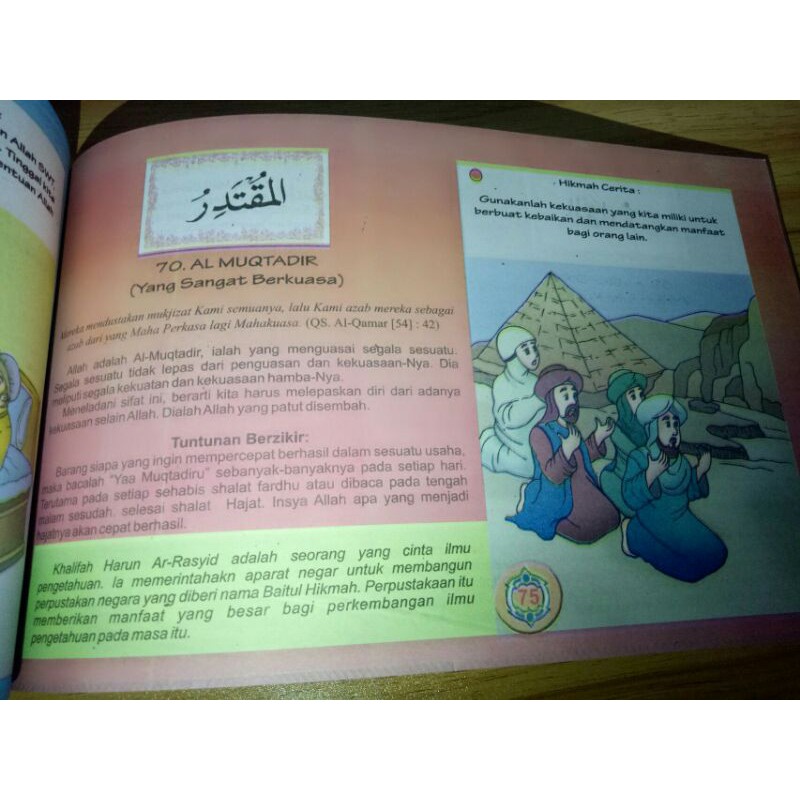 Buku anak - 99 kisah dan Mukjizat Asmaul Husna