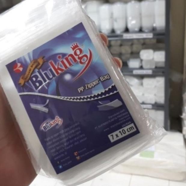 plastik klip pp bening 7x10cm - 7 x 10 cm, Tebal 50micron 100lbr