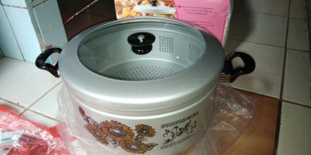 Maspion Pancaguna 33 Cm Alumunium / Panci Serbaguna