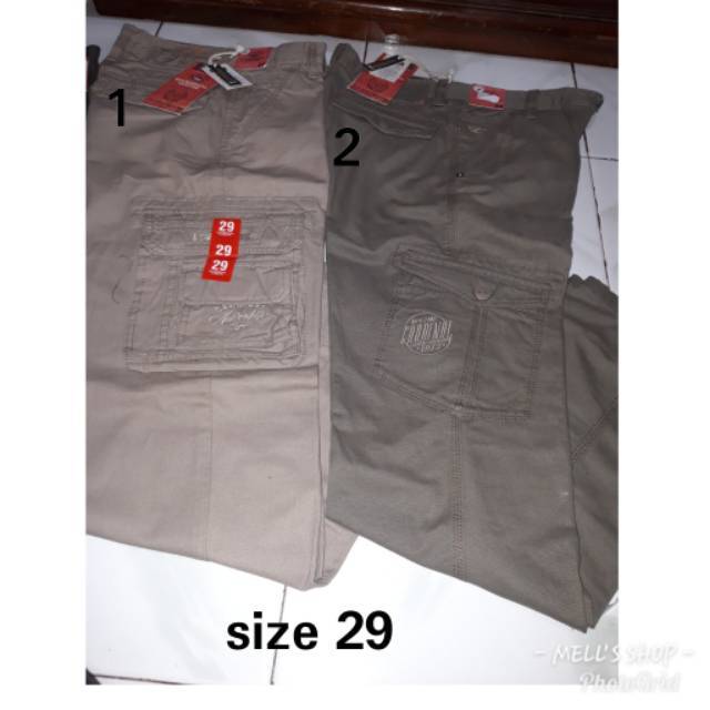  Celana  cardinal  cargo panjang  size 29 34 Shopee  Indonesia