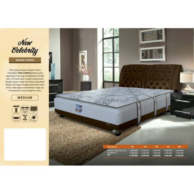 Springbed Pleasure New Celebrity 6 kk Bonnel Spring