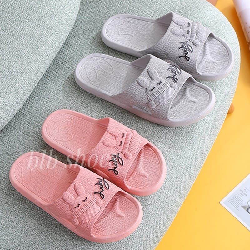 SANDAL WANITA SUPER NYAMAN,SANDAL PEREMPUAN MODEL KOREA,SANDAL SLOP KARET TERBARU EMPUK ANTI SLIP