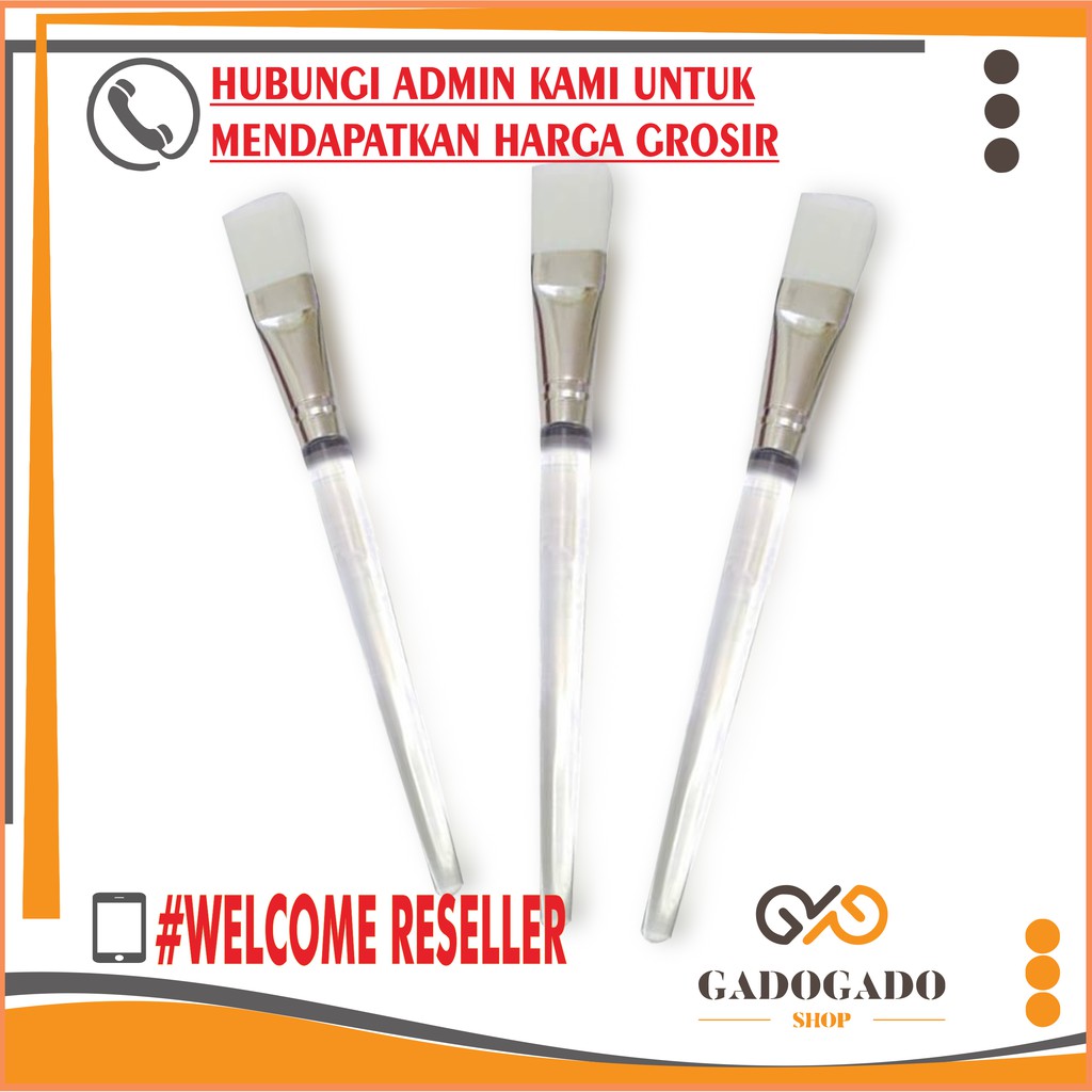 GGS KUAS MASKER BENING KUAS TRANPARAN KUAS MAKEUP BRUSHES